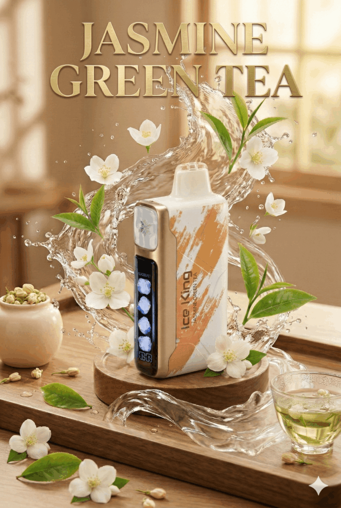 Elfbar Japan | ELFBAR Ice King (韓国限定5%) – ジャスミングリーンティー (Jasmine Green Tea)